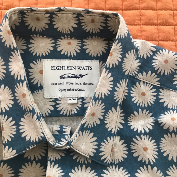Eighteen Waits Short Sleeve Dylan Shirt - Picture 5 of 5